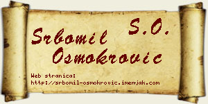 Srbomil Osmokrović vizit kartica